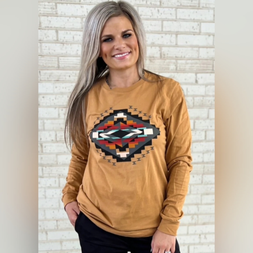 Fall Sunset Long Sleeved Tee